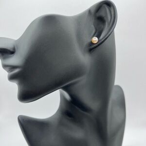 South Sea Pearl Button Earrings